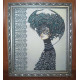 Bead Embroidery Kit on Art Canvas "Morgana"