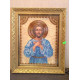 Icon Bead Embroidery Kit on Art Canvas "St. Alexis"