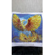 Bead Embroidery Pattern on Art Canvas "The Firebird"
