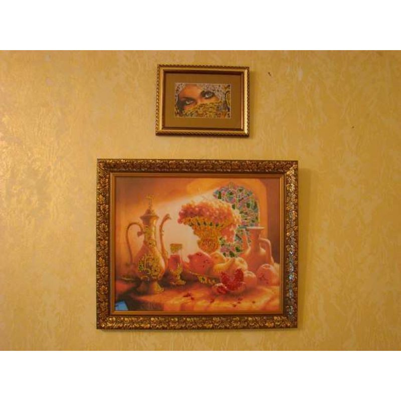 Bead Embroidery Kit on Art Canvas "Arjuna"