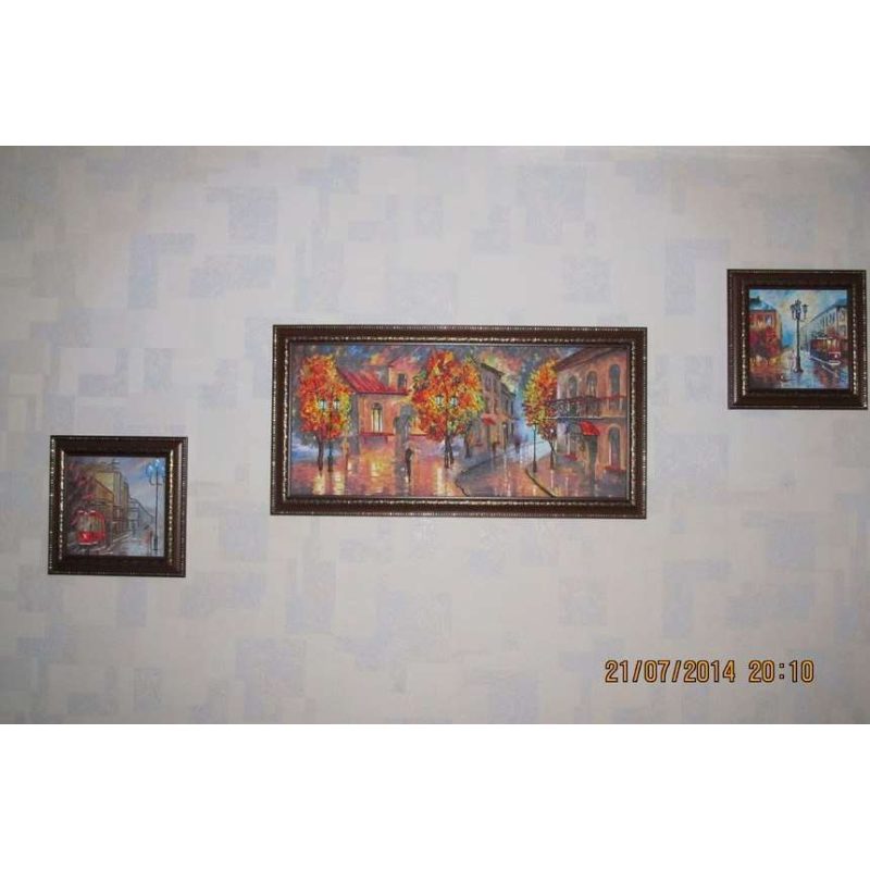 Bead Embroidery Kit on Art Canvas "October colours"