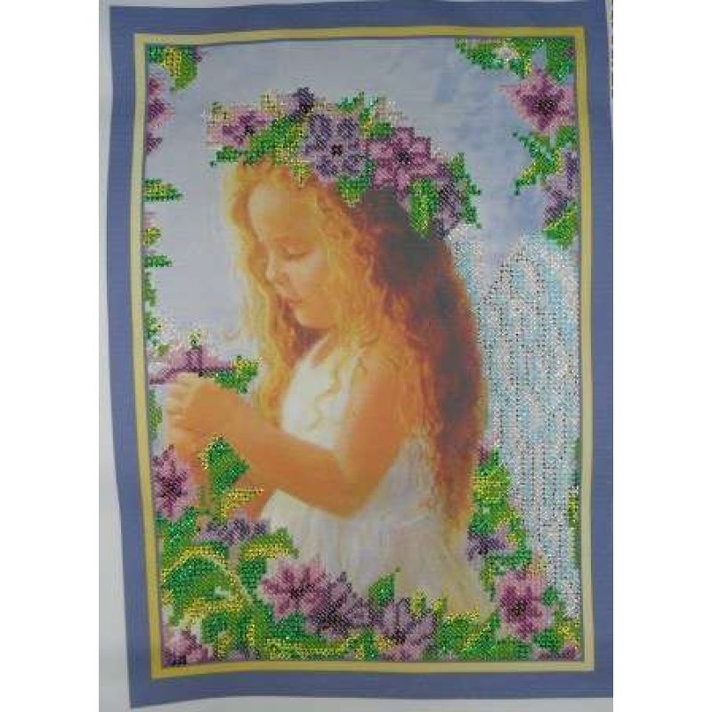 Bead Embroidery Kit on Art Canvas "Fortune-telling"