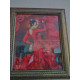 Bead Embroidery Kit on Art Canvas "Carmen"