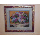 Bead Embroidery Kit on Art Canvas "Lilacs"