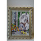 Bead Embroidery Pattern on Art Canvas "Treats"