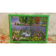 Bead Embroidery Kit on Art Canvas "Swan song"