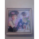 Bead Embroidery Pattern on Art Canvas "The Parisian Woman"