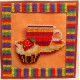 Bead Embroidery Kit on Art Canvas "Cup"