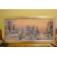 Bead Embroidery Kit on Art Canvas "Bewitched forest"