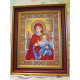 Bead Embroidery Kit on Art Canvas "Wedding Icon – The Holy Mother of God"