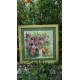Bead Embroidery Pattern on Art Canvas "Little bit of Summer"