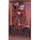 Bead Embroidery Kit on Art Canvas "The kiss"