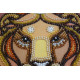 Bead Embroidery Kit on Art Canvas "Leo"