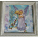 Bead Embroidery Pattern on Art Canvas "Cupids"