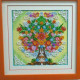 Bead Embroidery Pattern on Art Canvas "Fairy tree"
