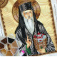 Icon Bead Embroidery Kit on Art Canvas "St. Denis"