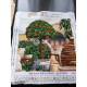Bead Embroidery Pattern on Art Canvas "Mandarin Tree"