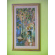 Bead Embroidery Kit on Art Canvas "Colour mood"