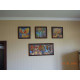 Bead Embroidery Pattern on Art Canvas "Breath of Autumn"