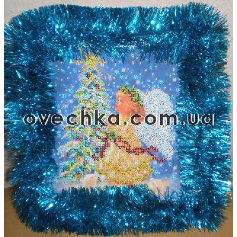 Bead Embroidery Pattern on Art Canvas "The Christmas Star"