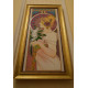 Bead Embroidery Kit on Art Canvas "Chantal"