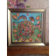 Bead Embroidery Pattern on Art Canvas "Sea turtle"