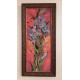 Bead Embroidery Kit on Art Canvas "Iris"