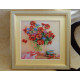 Bead Embroidery Pattern on Art Canvas "Morning Tea"