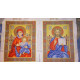 Bead Embroidery Kit on Art Canvas "Wedding Icon – The Lord God Almighty"