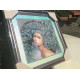 Bead Embroidery Kit on Art Canvas "The Four Elements – Air"