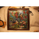 Bead Embroidery Pattern on Art Canvas "Morning Forest"