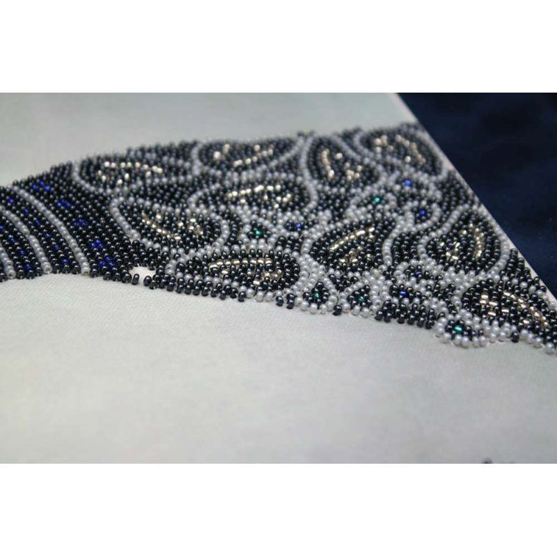 Bead Embroidery Kit on Art Canvas "Morgana"