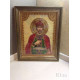 Icon Bead Embroidery Kit on Art Canvas "St. Igor"