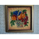 Bead Embroidery Kit on Art Canvas "Fruit"