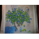 Bead Embroidery Pattern on Art Canvas "Daisy"
