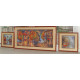 Bead Embroidery Kit on Art Canvas "October colours"