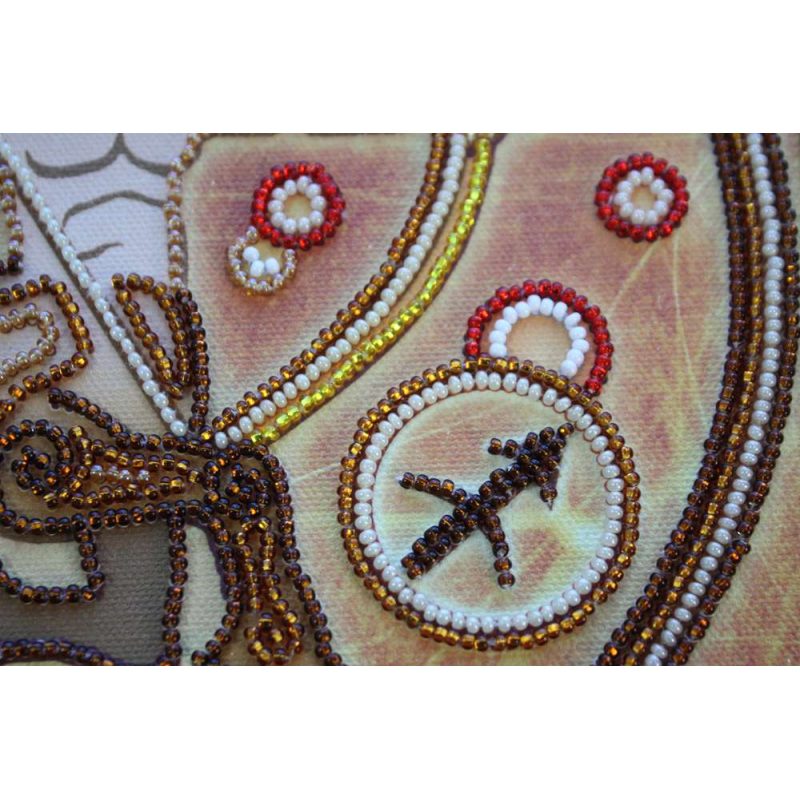 Bead Embroidery Kit on Art Canvas "Sagittarius"