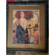 Bead Embroidery Kit on Art Canvas "Temptation"