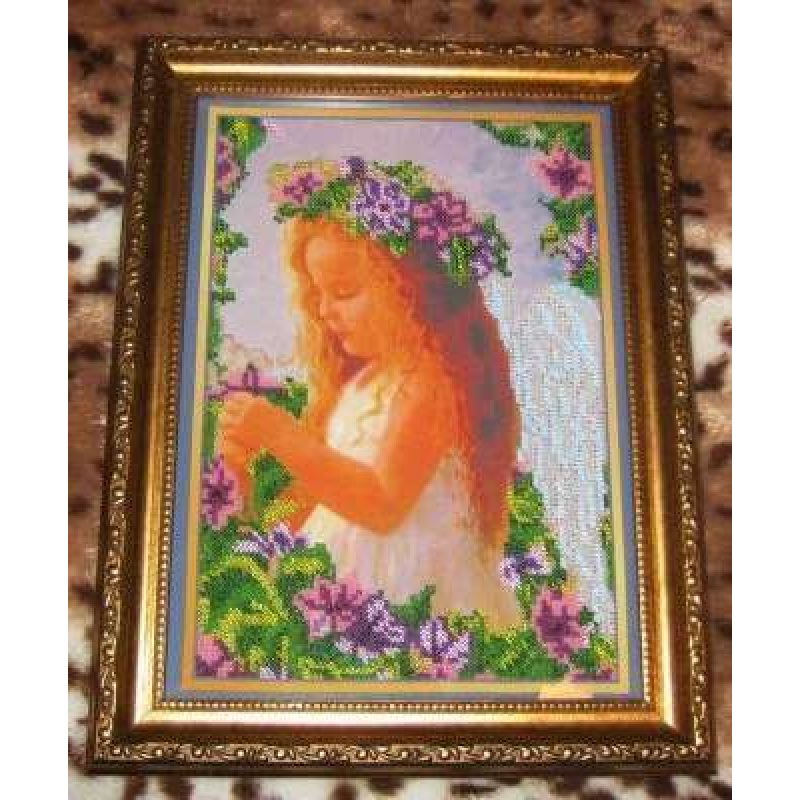 Bead Embroidery Kit on Art Canvas "Fortune-telling"