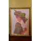 Bead Embroidery Kit on Art Canvas "Elizabeth"