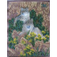 Bead Embroidery Kit on Art Canvas "Devotion"