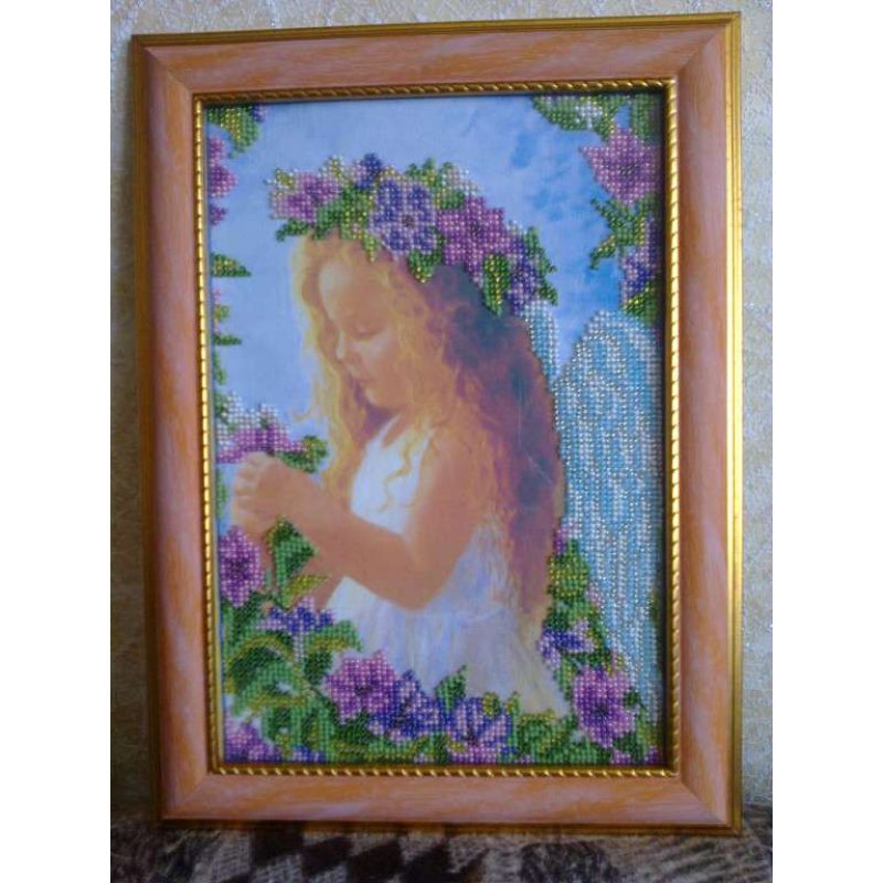 Bead Embroidery Kit on Art Canvas "Fortune-telling"