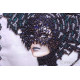 Bead Embroidery Kit on Art Canvas "Morgana"