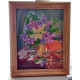 Bead Embroidery Kit on Art Canvas "Etude"