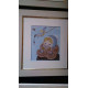 Cross Stitch Kit "Girl and bird"