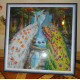 Bead Embroidery Pattern on Art Canvas "Rivals"