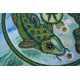 Bead Embroidery Kit on Art Canvas "Pisces"