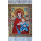 Icon Bead Embroidery Pattern on Art Canvas "Wedding Icon – The Holy Mother of God"