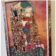 Bead Embroidery Kit on Art Canvas "The kiss"