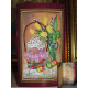 Bead Embroidery Postcard Kit "Easter – 9"